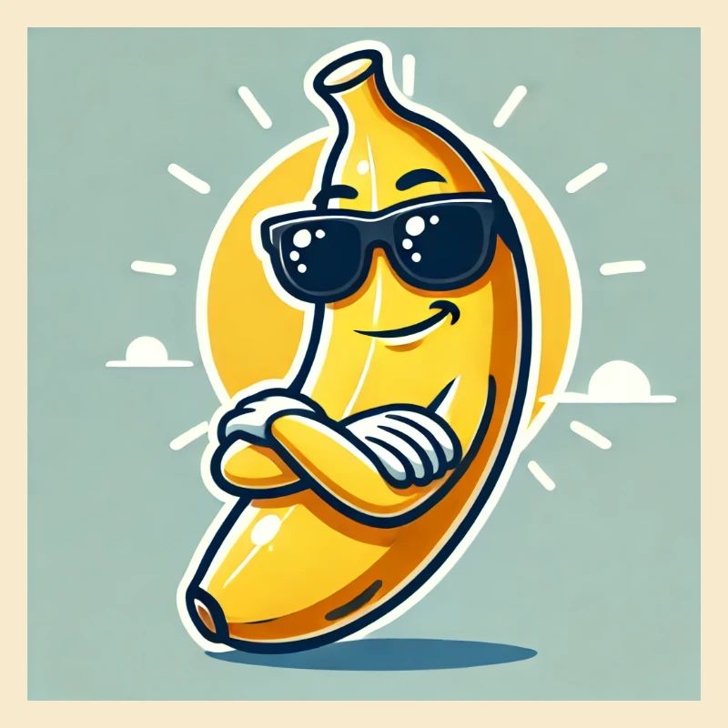 Bananen-Style: Sonnig & Smooth