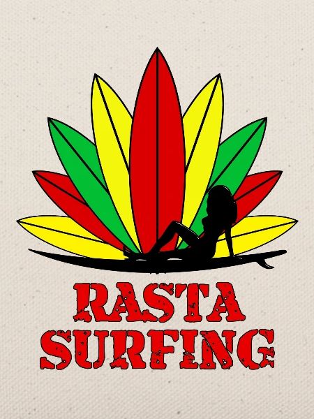 rasta surfing