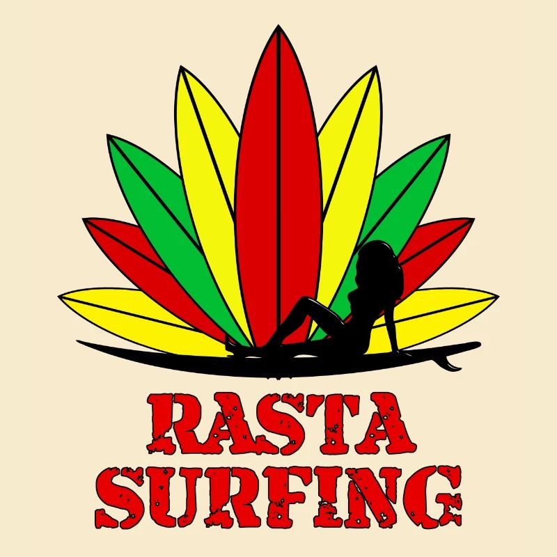 rasta surfing