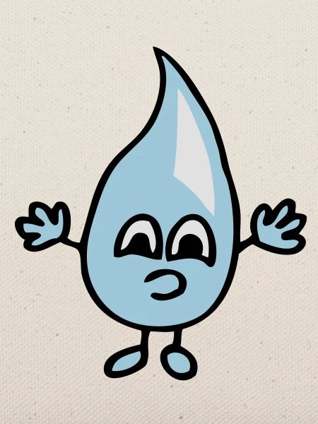 Kleiner Wassertropfen