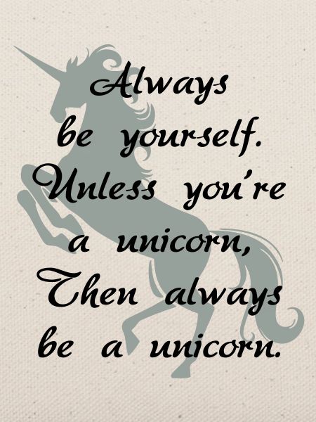Immer ein Einhorn