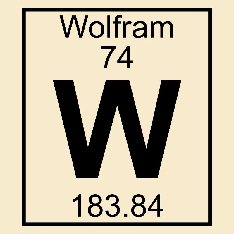 Wolfram (W) (element 74)