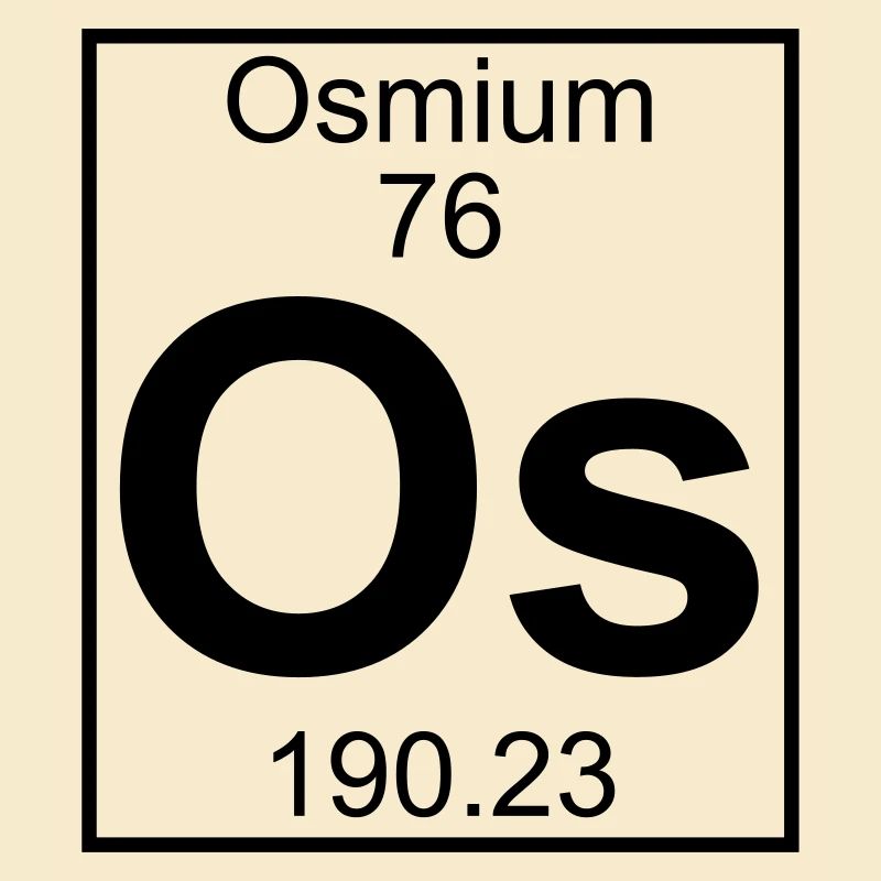 Element 076 - Os (osmium) - Full