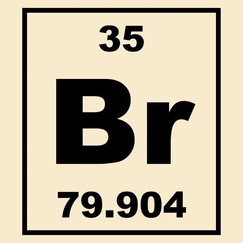 Element 35 - Br (bromine) - Small
