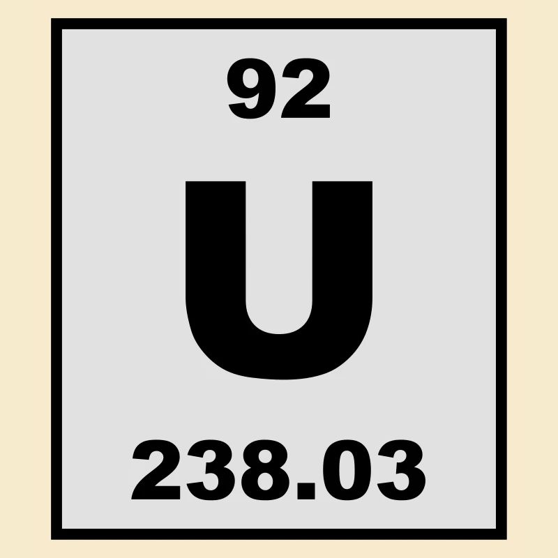 Uranium (U) (element 92)