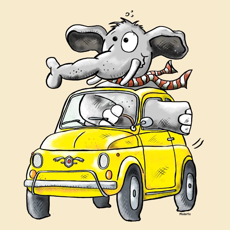 Elephant Voiture - Oldtimer
