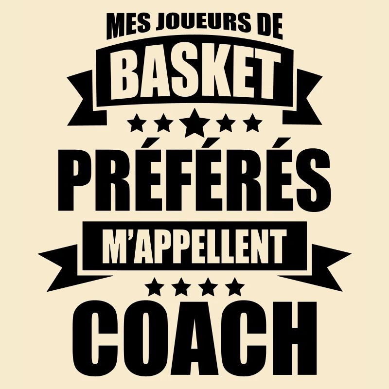 mes joueurs de basket préférés m'appellent coach