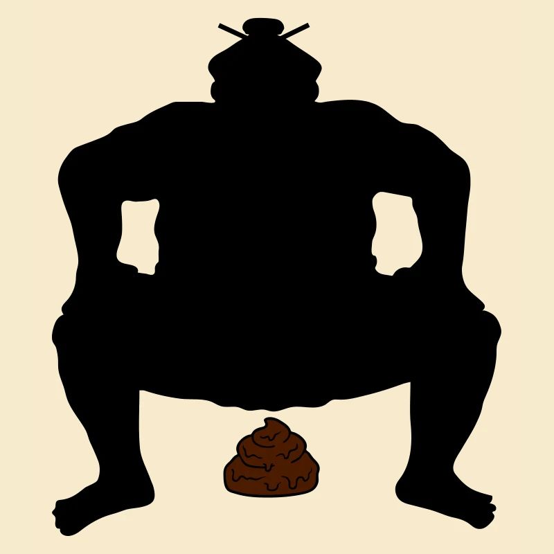 Sumo Ringer Häufchen