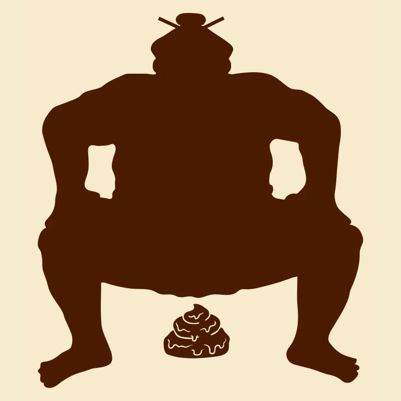 Häufchen Sumo Ringer