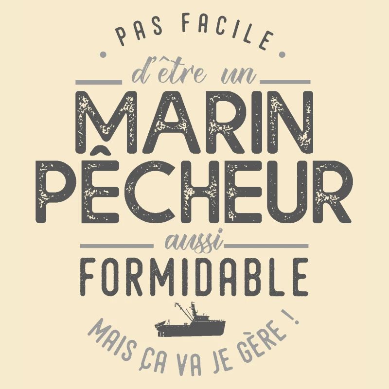 profession MARIN PECHEUR formidable cadeau