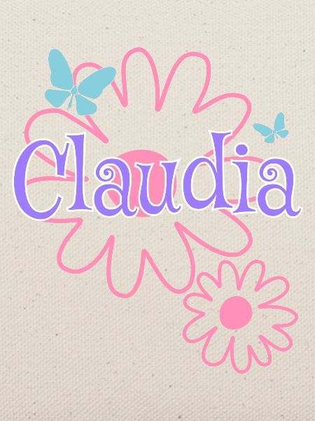 Claudia Name Mädchenname Gänseblümchen