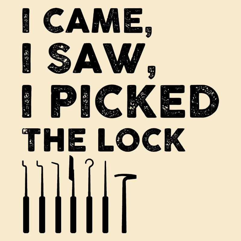 Lock Picking Locking Technician Schlossdienst Design