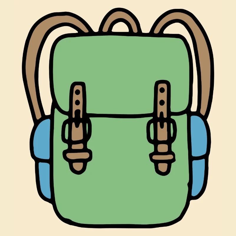 Backpack in green