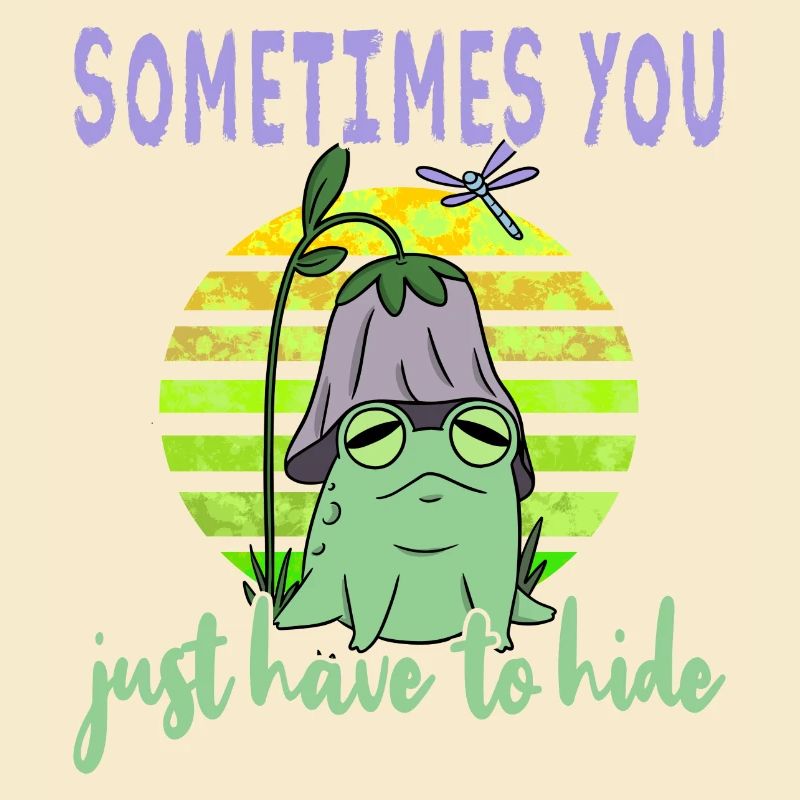 Depressionen Depression Frosch