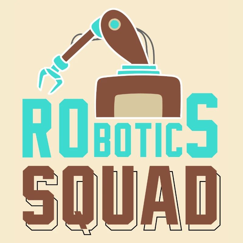 Robot Squad Ironic Robotics Engineer