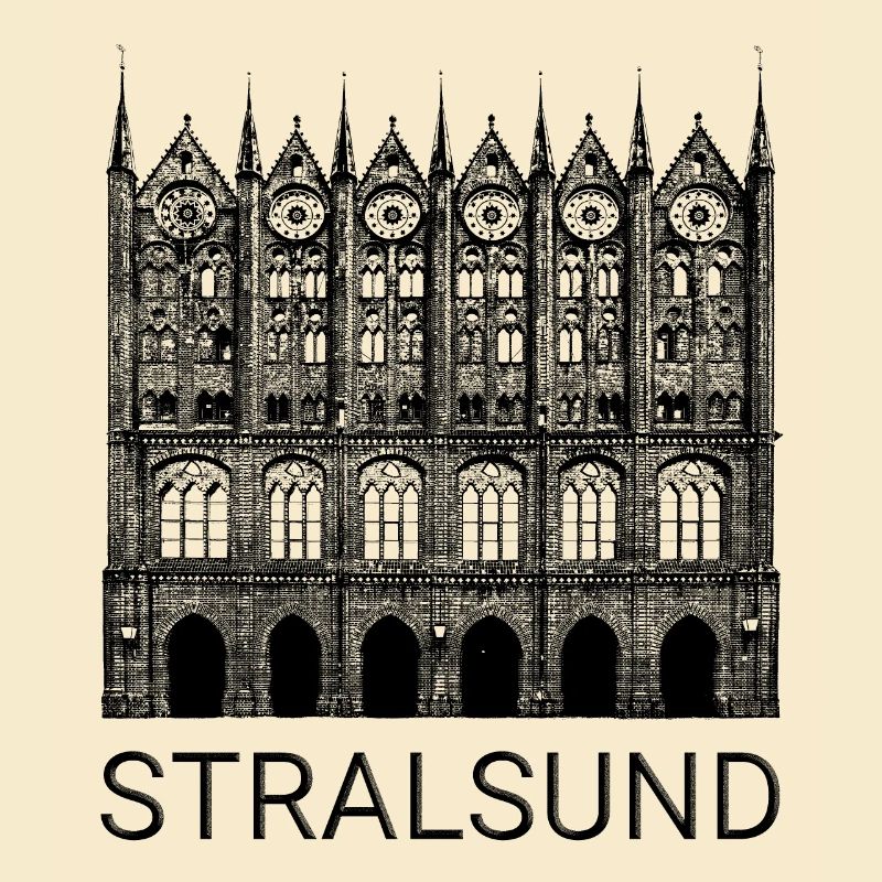 Rathaus Stralsund / Backsteingotik