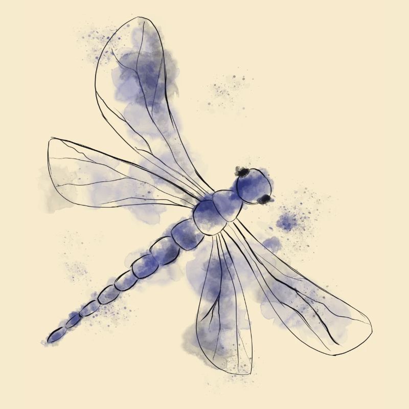 Blaue Libelle