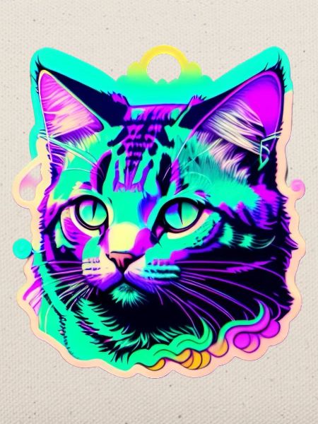 bunte Katze