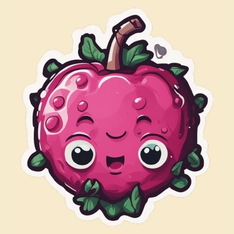 Roten süssen Apfel