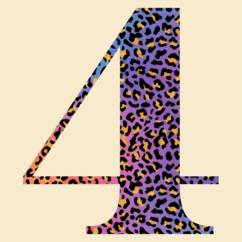 4e anniversaire léopard