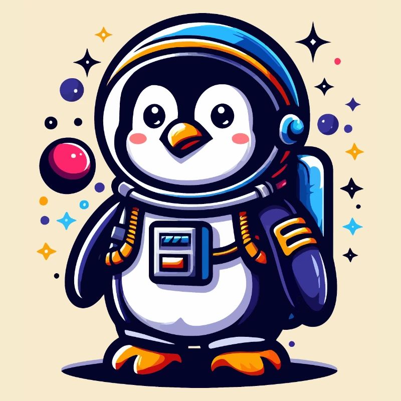 Pingouin de l’espace