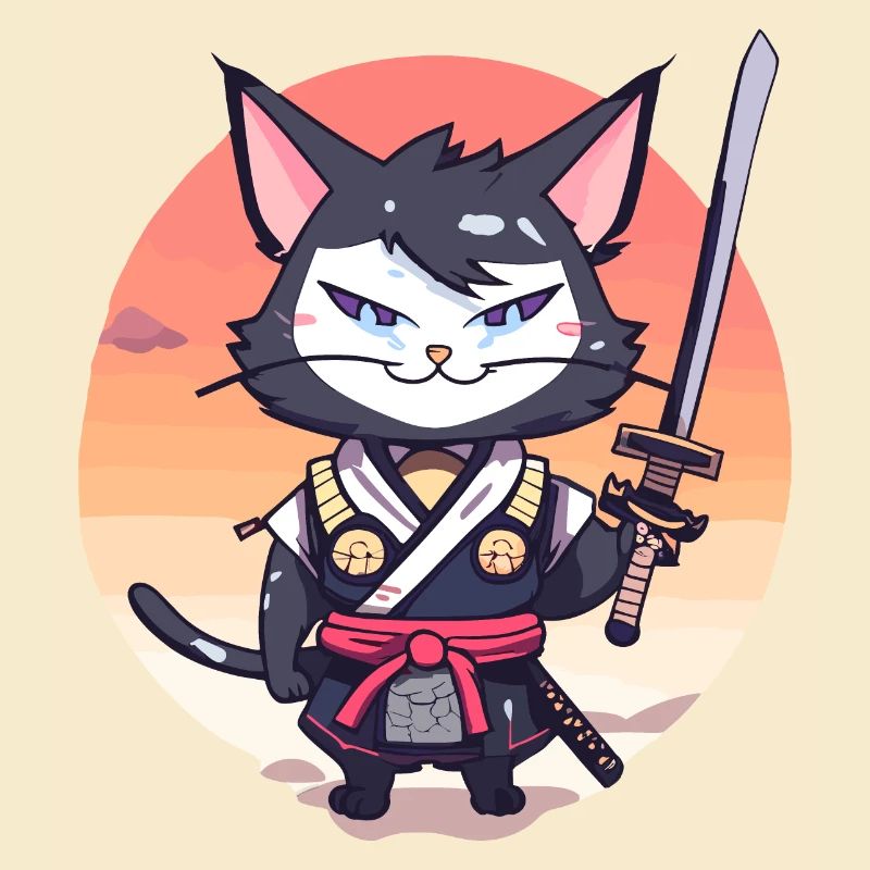 Samurai Cat #37