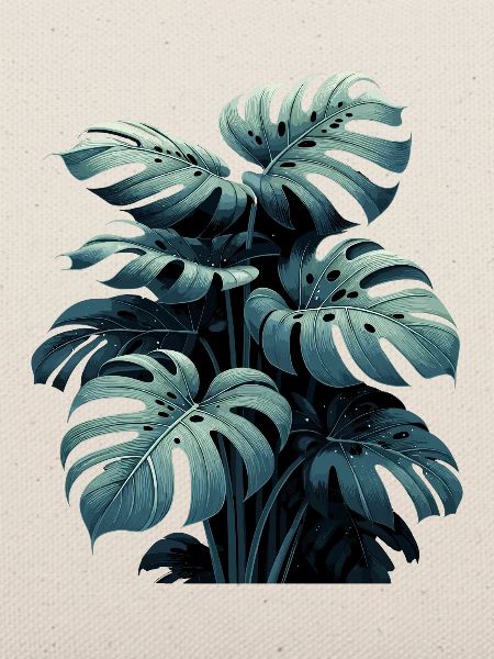 Monstera deliciosa Regenwald Geschenk