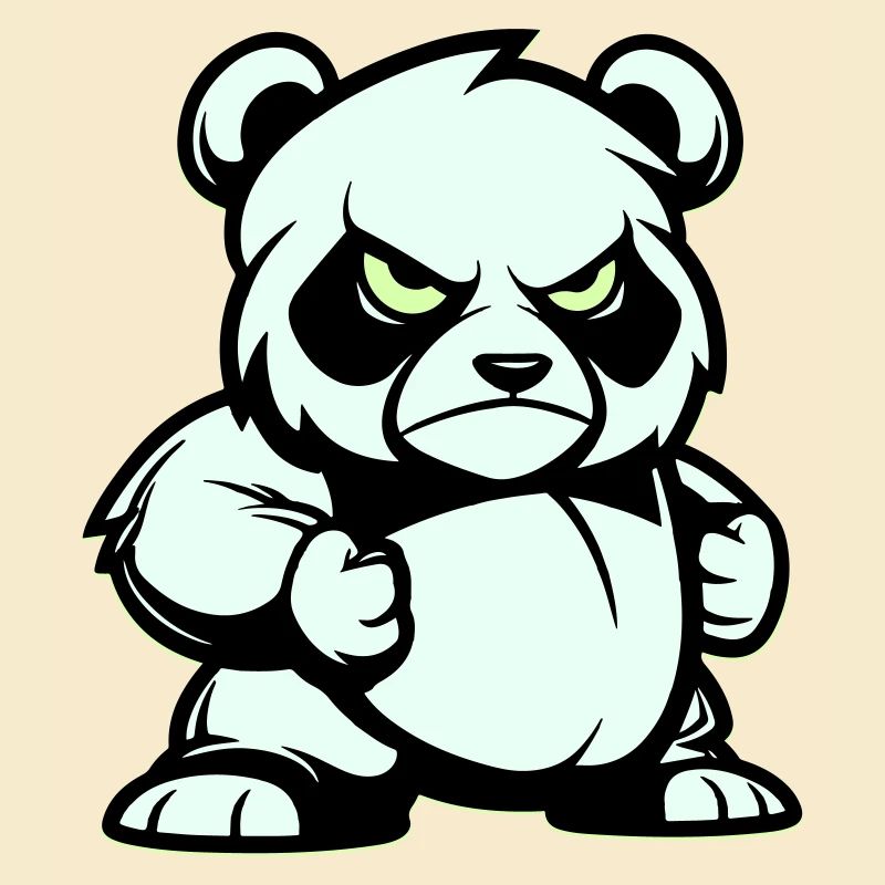 pandabär comic