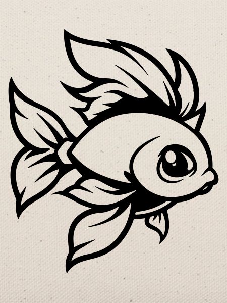 goldfisch fisch comic