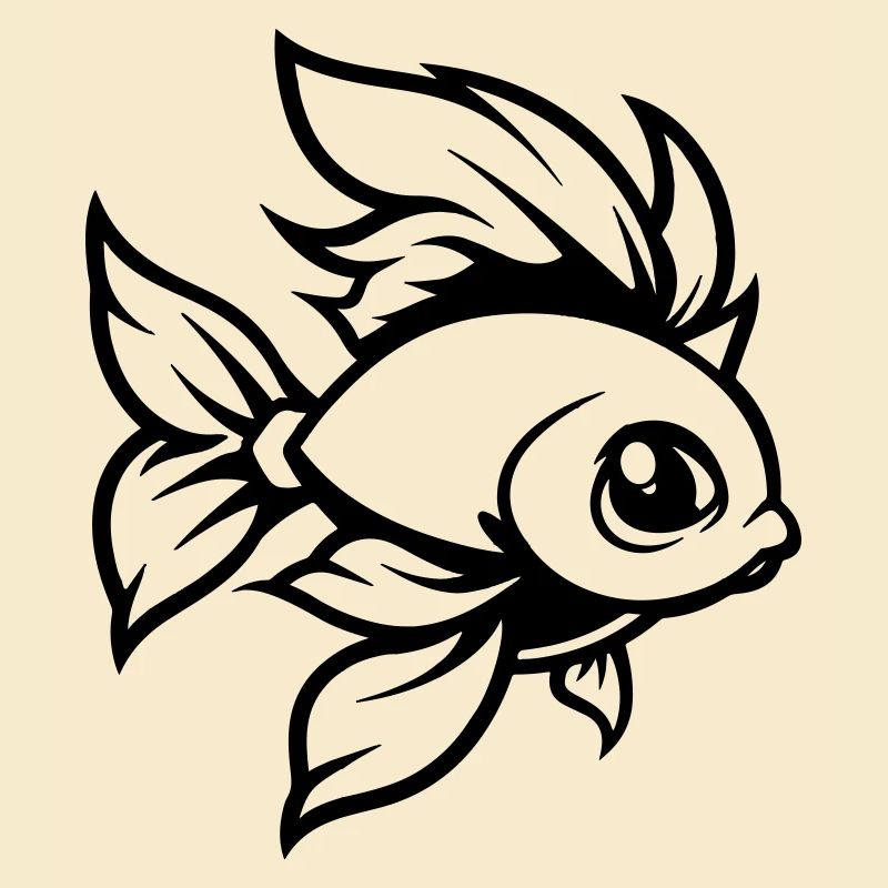 goldfisch fisch comic