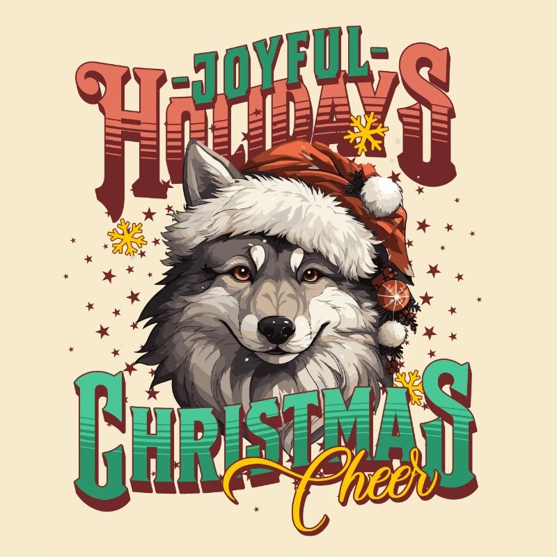 Christmas Wolf