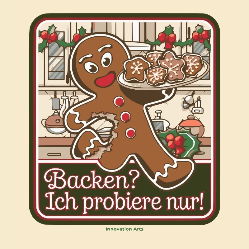 Lustiger Lebkuchenmann-Backspaß