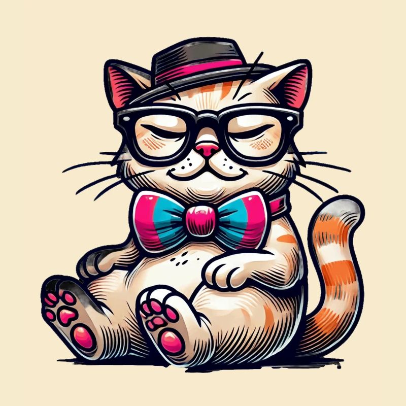 stylish cat