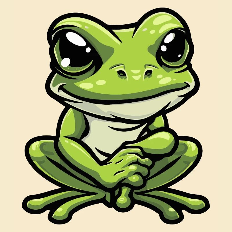 Frosch Comic
