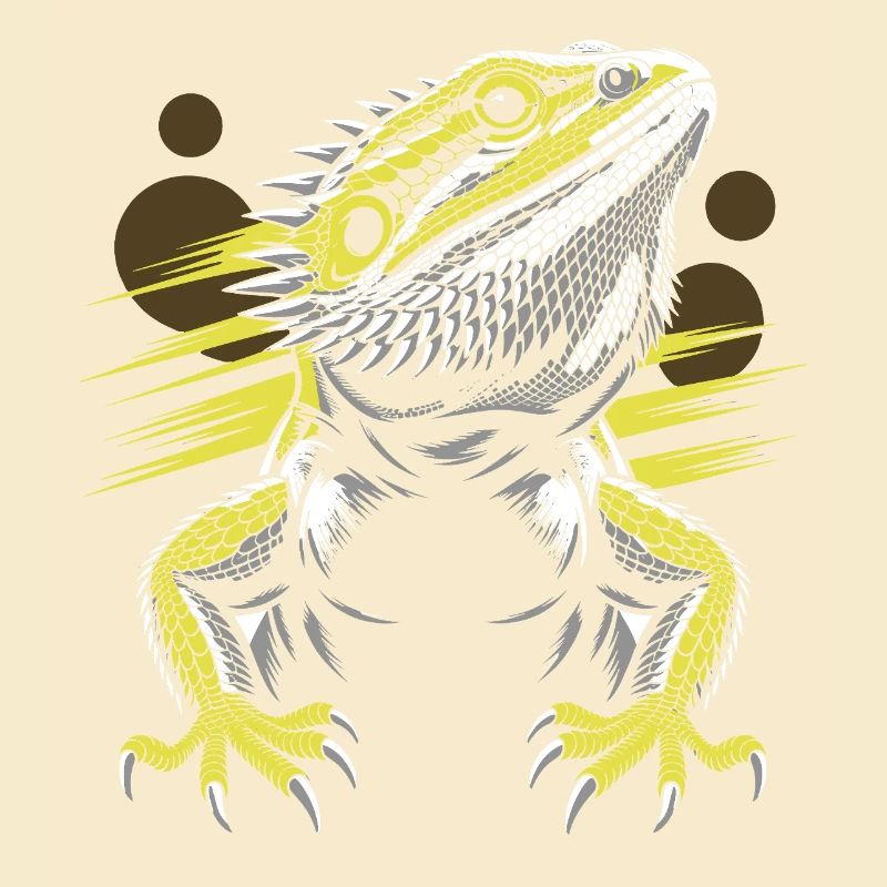 Drachenkopf Bartagame Echse