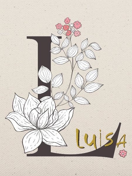 Buchstabe L  Luisa