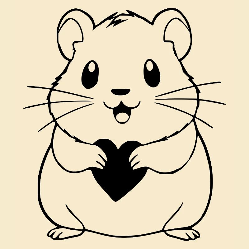 Hamster T-shirt Geschenk