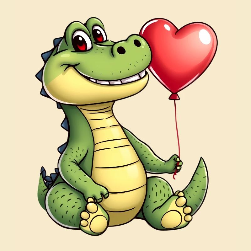 Kroko Herzballon