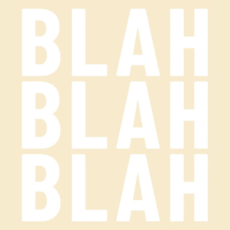 bla bla bla