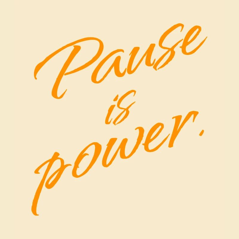 Pause est Pouvoir – Déclaration Repos & Réinitialisation