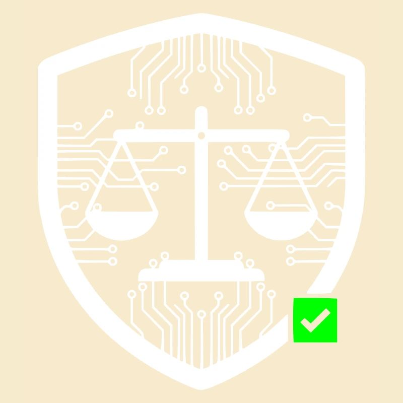 Cyber Security Shield Libra Tech Vector
