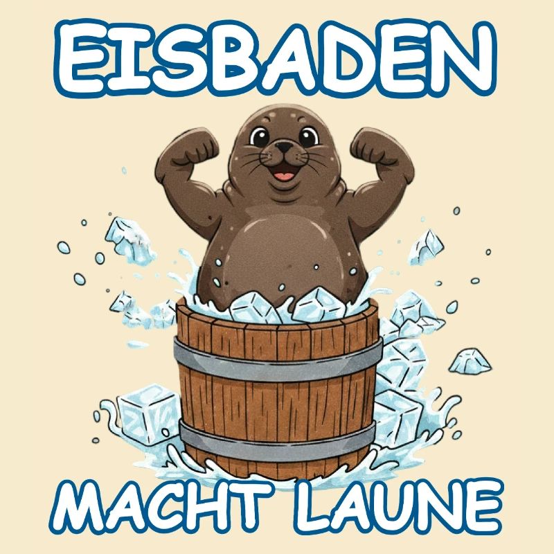 Phoque de bain de glace