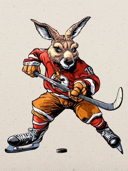 Kängurus Eishockey