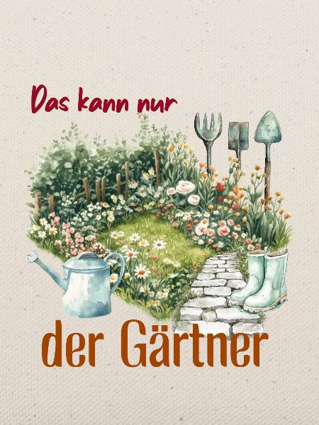 Beruf Gärtner - Geschenk Gärtner 