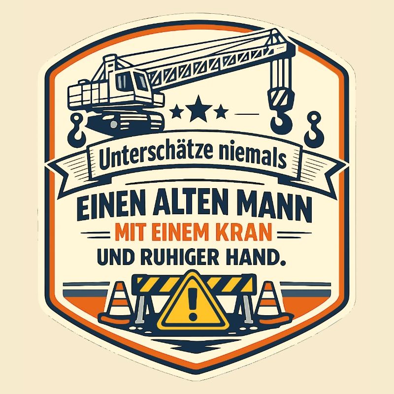 Kranmeister Alter Mann Patch