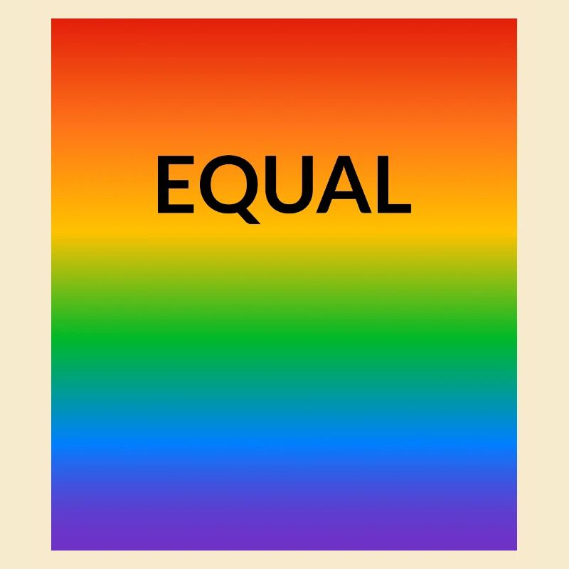 Rainbow Equal LGBT Pride Monat