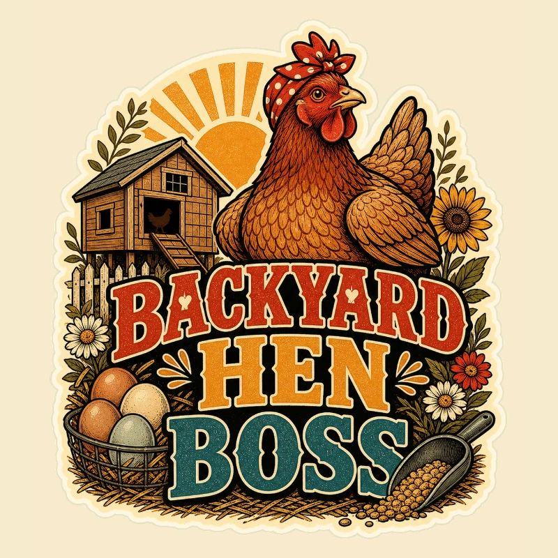BACKYARD HEN