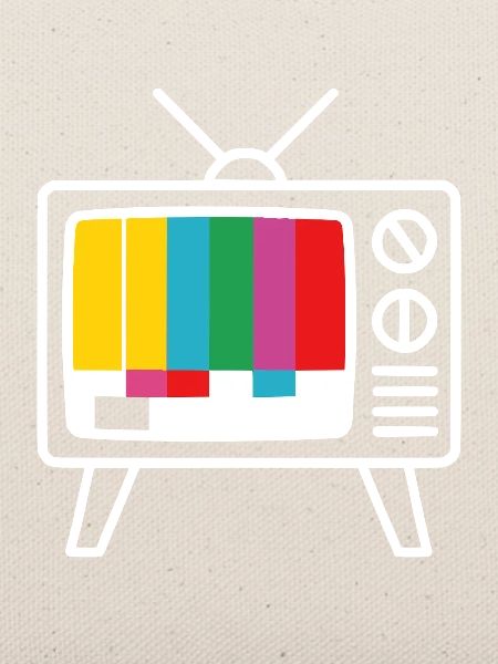 Retro Fernseher Testbild Analog TV Nostalgie