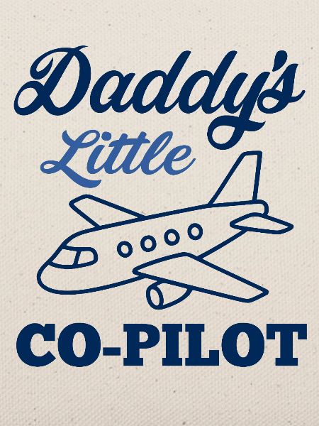 Papas kleiner Co-Pilot – Flugzeug