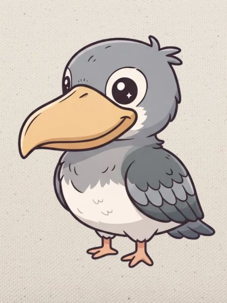 Schuhschnabel Vogel